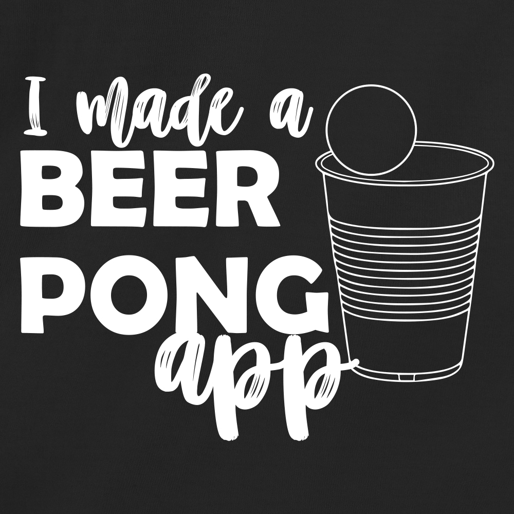 I made a beer pong app